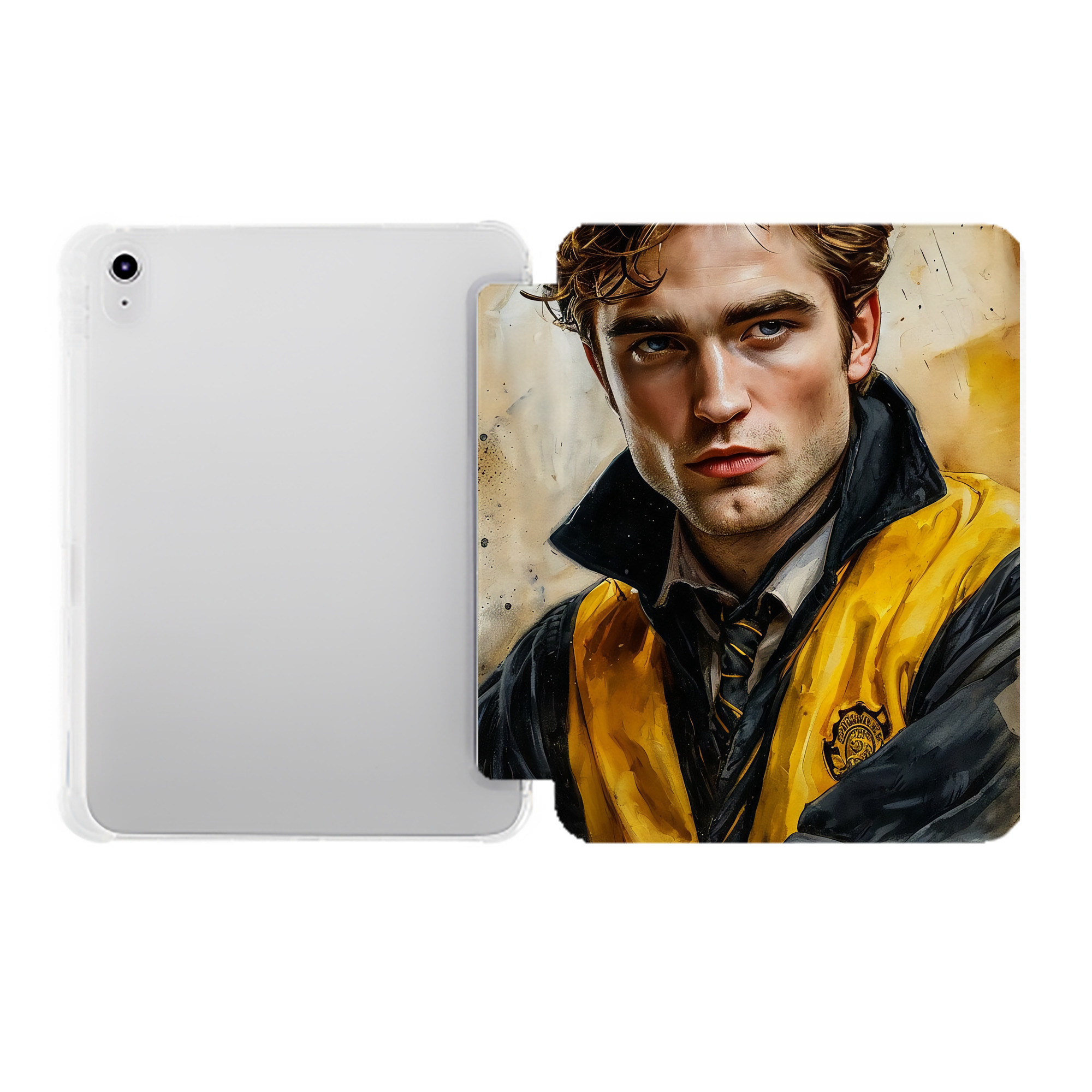 （画像用） Harry Potter ハリー・ポッターシリーズ IPad ケース ペン収納付き 三つ折りスタンド PUレザー×シリコン 対応機種9.5/10.5/10.9インチ